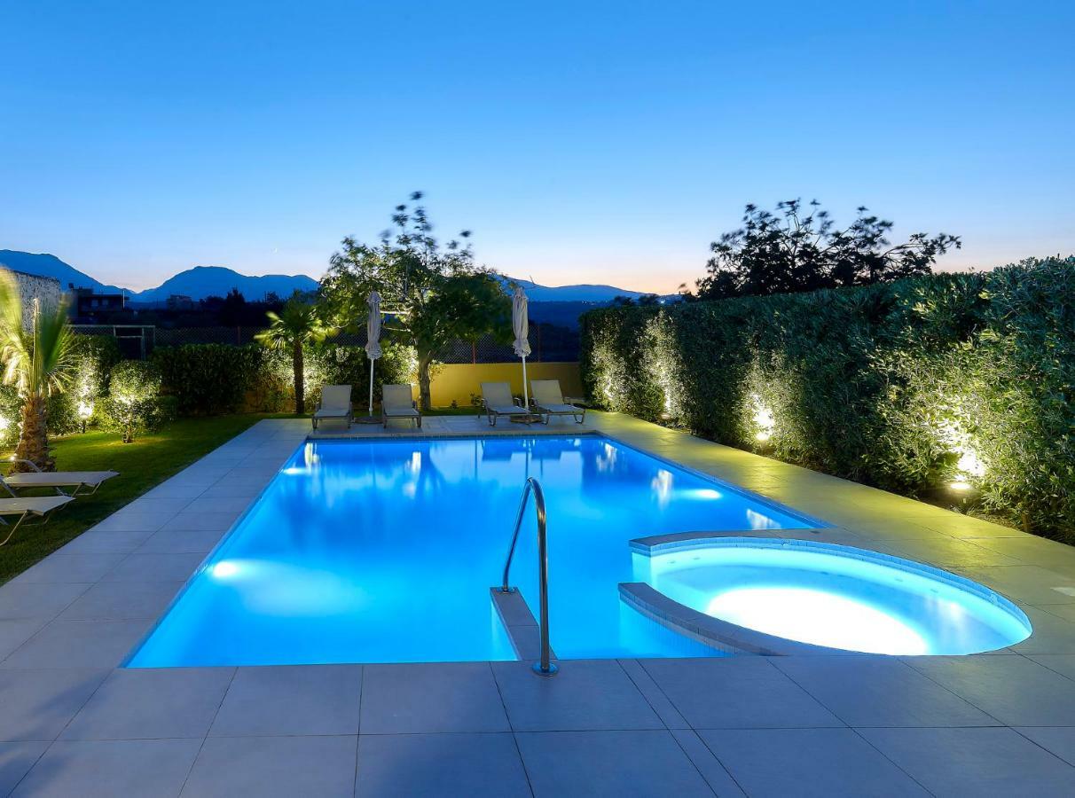 Castello Villa Daphnes - Private Pool&Whirlpool Dhafnes Esterno foto