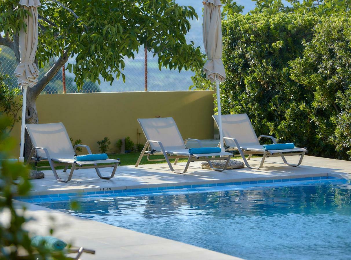Castello Villa Daphnes - Private Pool&Whirlpool Dhafnes Esterno foto