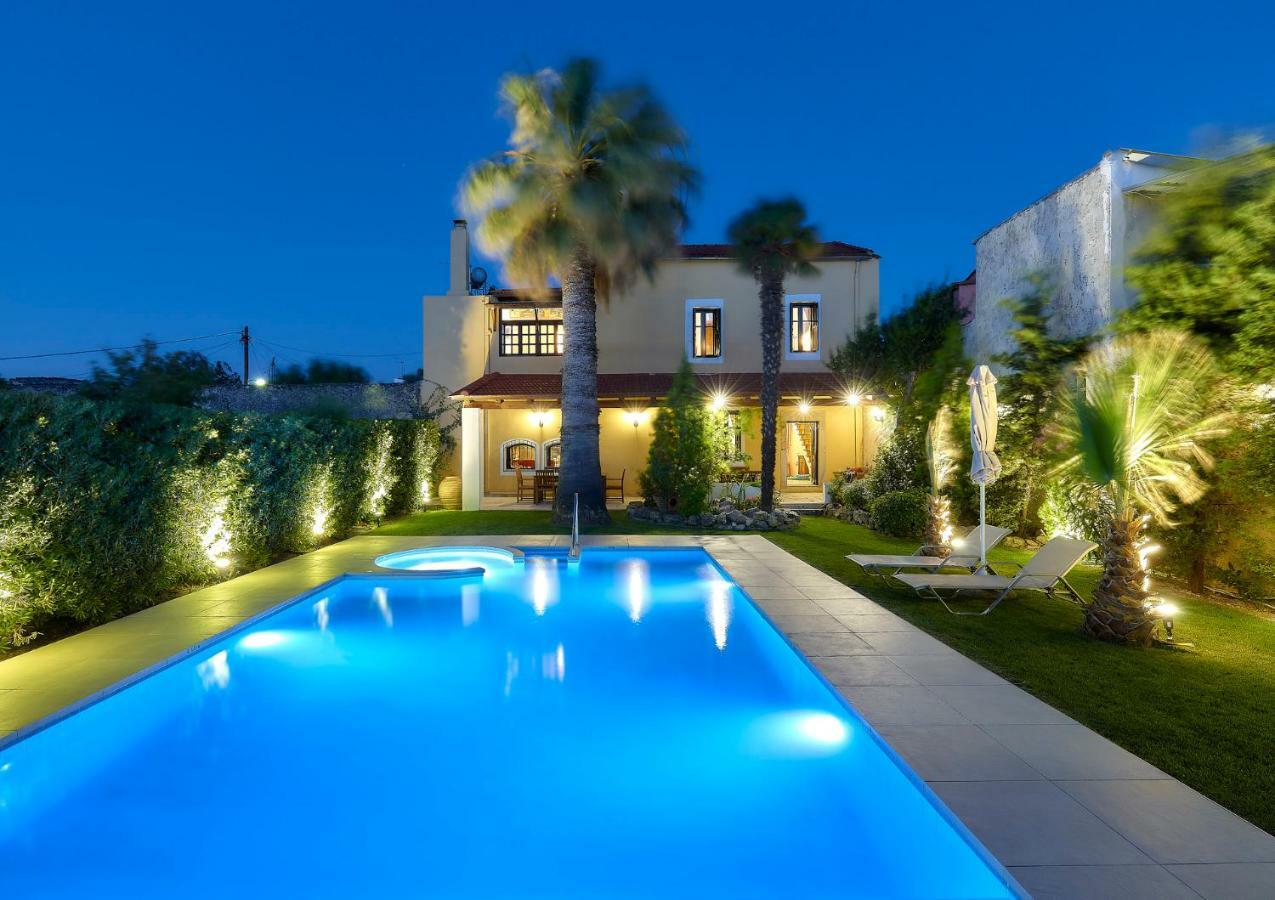 Castello Villa Daphnes - Private Pool&Whirlpool Dhafnes Esterno foto