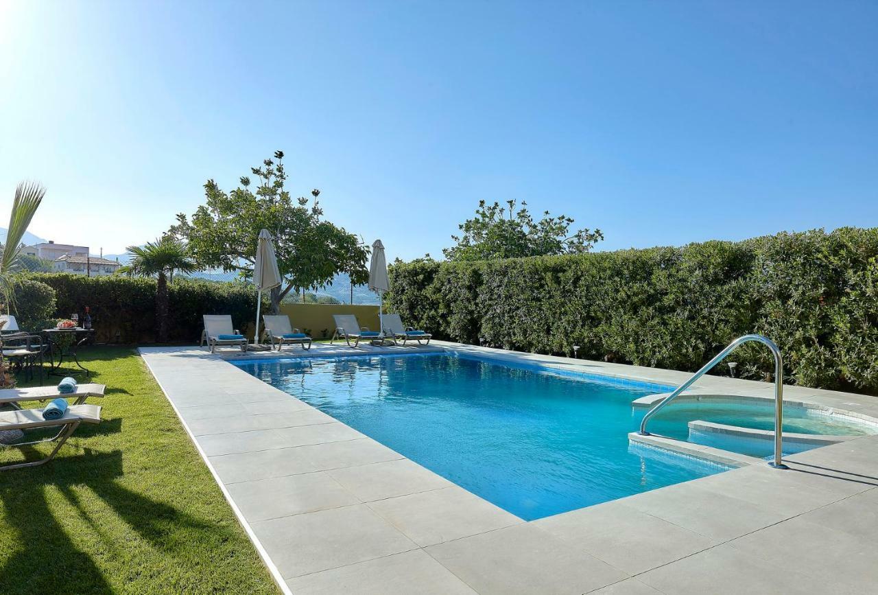 Castello Villa Daphnes - Private Pool&Whirlpool Dhafnes Esterno foto