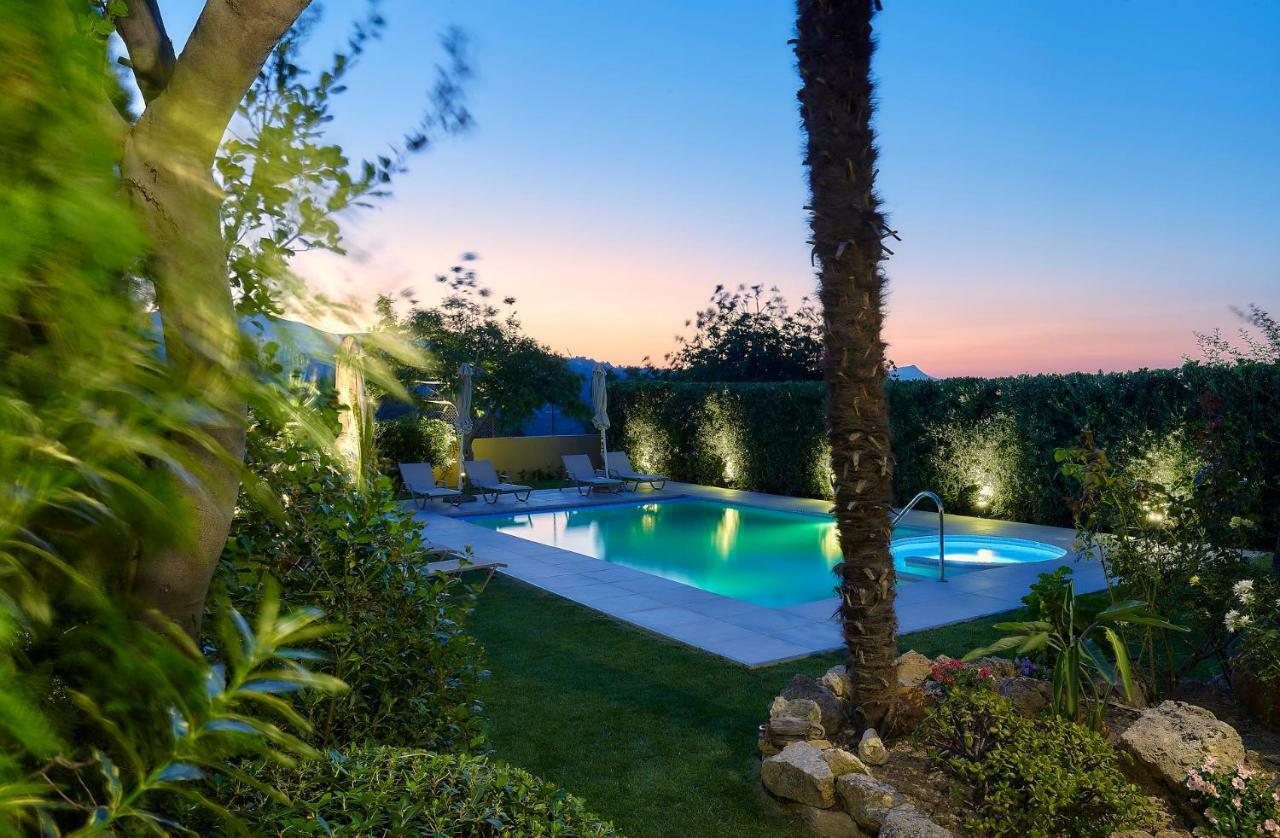 Castello Villa Daphnes - Private Pool&Whirlpool Dhafnes Esterno foto
