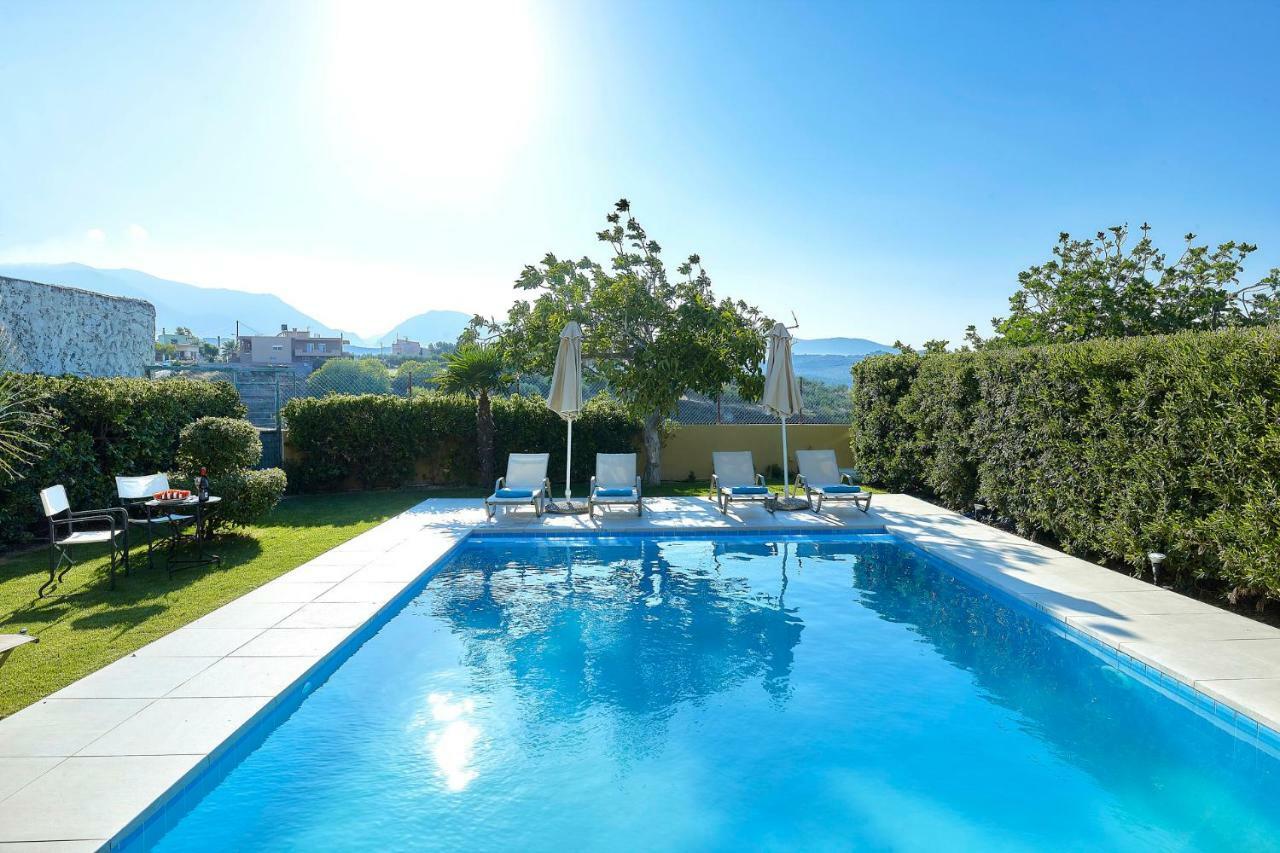 Castello Villa Daphnes - Private Pool&Whirlpool Dhafnes Esterno foto