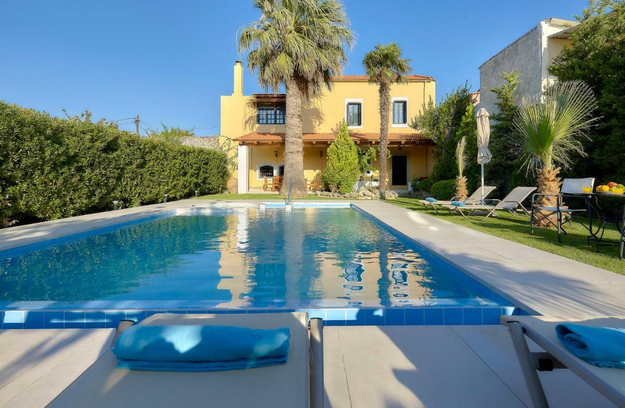 Castello Villa Daphnes - Private Pool&Whirlpool Dhafnes Esterno foto
