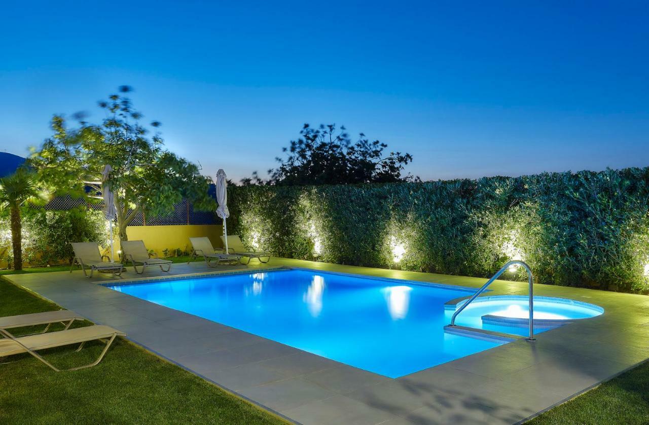 Castello Villa Daphnes - Private Pool&Whirlpool Dhafnes Esterno foto